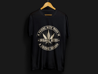 weed t shirt design