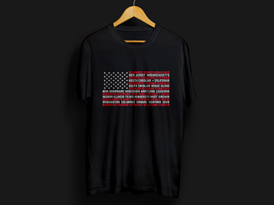 USA t shirt design