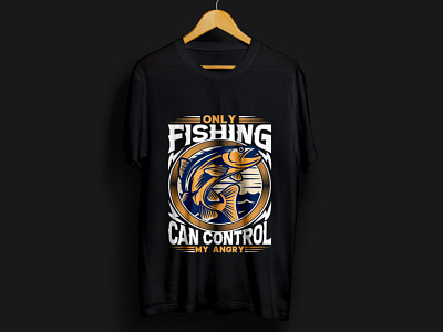 Fishing t shirt design