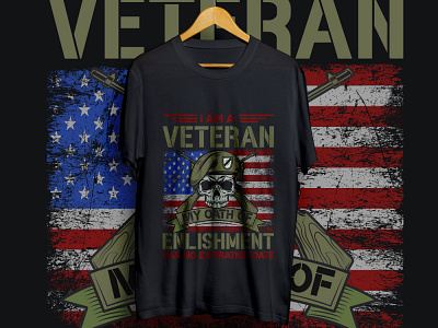 Veteran t shirt design