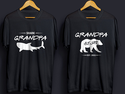 Grandpa day t shirt design