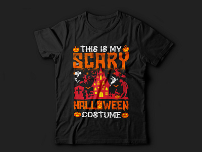 This is my scary halloween costume trendy tee. tee