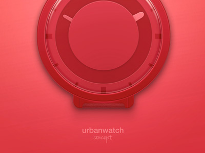 Urbanwatch Concept clock concept photoshop time urbanears watch