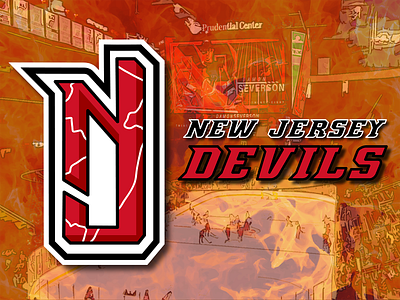 NJ Devils Logo Concept
