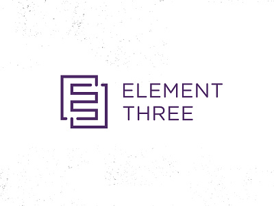 The New Element Three Brand Identity brand brand identity e3 element element three identity logo mark three