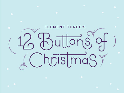 12 Buttons of Christmas