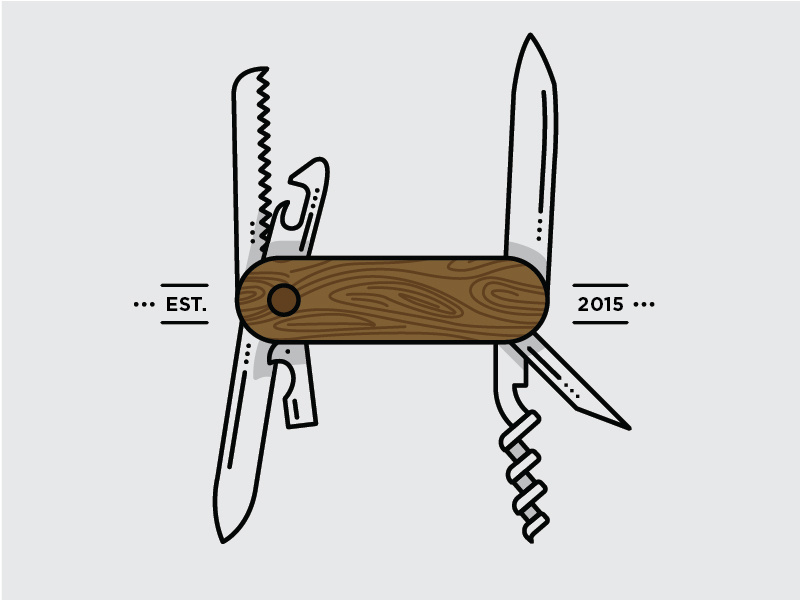 Swiss army knife t shirt hotsell