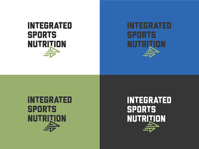 Integrated Sports Nutrition active branding logo motion nutrition play protein sports