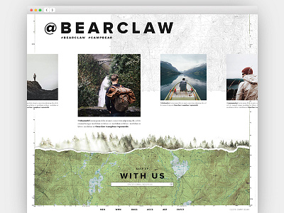 campbear_04 ecommerce homepage interactive interactive design landing page layout layout design ui ui design web web design website design