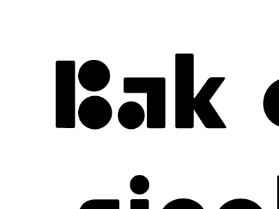 Bak display fonts moretype