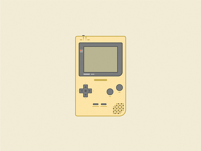 Gold Gameboy Pocket