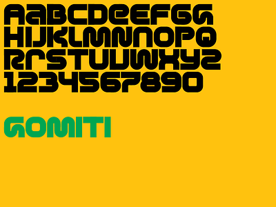 Alphabet 9 (Gomiti)