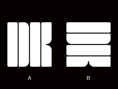 WIP geometric logo minimal