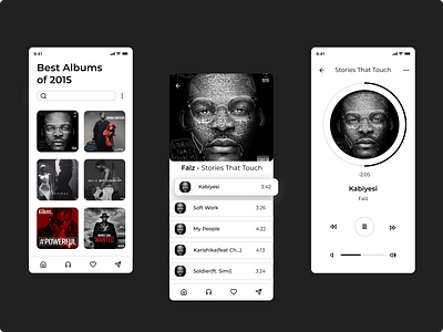 Music Player app daily 100 challenge dailyui dailyuichallenge design figma music player ui