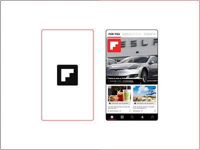 Flipboard Design concept app design figma ui ux