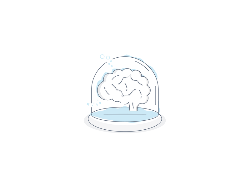 Brain Evolution — ? brain coach critique design dublin evolution icon illustration illustrator ireland style vector