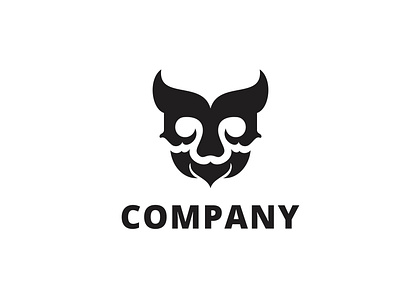 Devil Mask Logo branding business company design icon logo mask sale shop