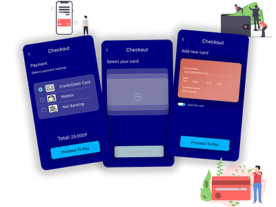 Checkout page/ payment page daily ui 002 dailyui dailyui002 dailyuichallenge design vector vectorart