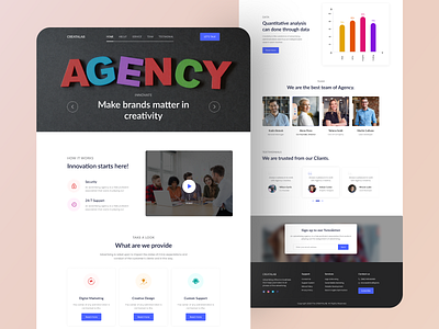 Creative Agency Website Templates