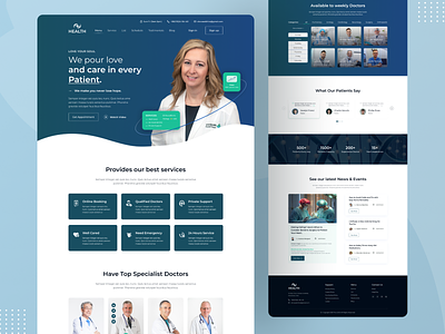 Doctor's Foundation Medical Landing Page