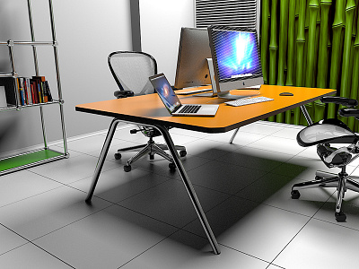 3d Model Office 3d 3dsmax interior office render vray