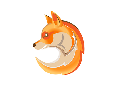 logo design dribbble fox illustration foxlogo illustration logo