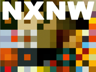 NXNW Magazine arial black branding cover identity magazine pixel square typography