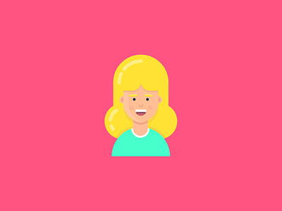 Avatar 🙍🏼‍♀️ avatar character character design characters design designer flat design girl icon illustration illustrator vector women