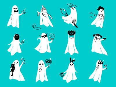 Halloween ghosts 2021