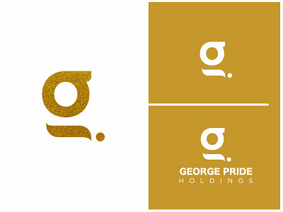 George Pride Holdings branding design flat illustration logo vector