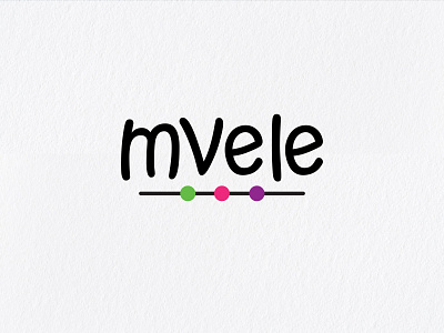 MVELE branding design logo typography vector