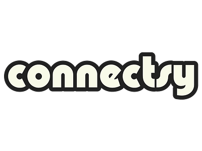 Connectsy Logo BW logo logo design