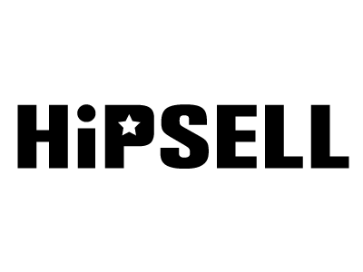 Hipsell Logo Black logo logo design