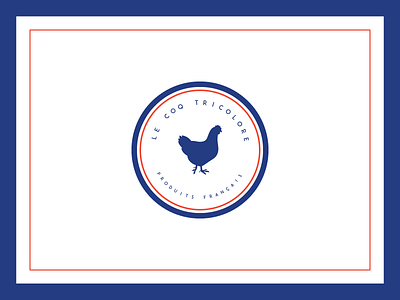 Le Coq Français chicken coq french logo