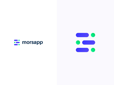 Morsapp app branding clean cleanlogo color colorful colorful design colorful logo design illustration logo minimal minimalist logo vector web website