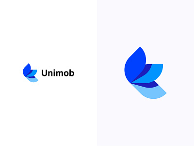 Unimob branding color colorful colorful design colorful logo design logo logo design logodesign logotype minimal minimalist minimalist logo minimalistic web