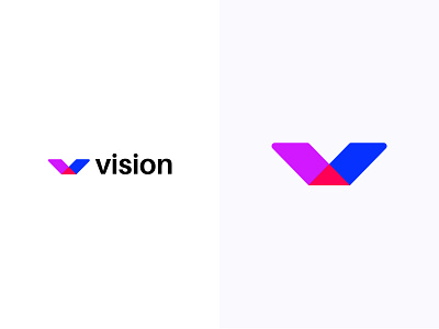 Vision branding color colorful colorful design colorful logo design logo logo design logodesign logotype