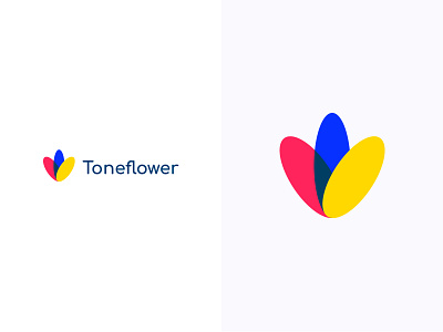 Toneflower branding color colorful colorful design colorful logo design logo logo design logodesign logotype