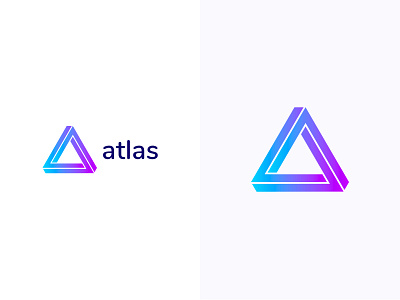 Atlas branding color colorful colorful design colorful logo design logo logo design logodesign logotype