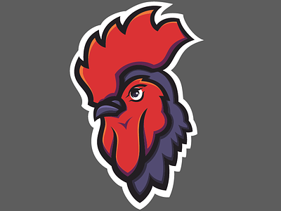 Le Coq. logo mark rooster sports