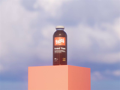 ForJoy Tea Animation 3d bottle branding c4d cinema4d focus lab focuslab glass logo packaging photography redshift render