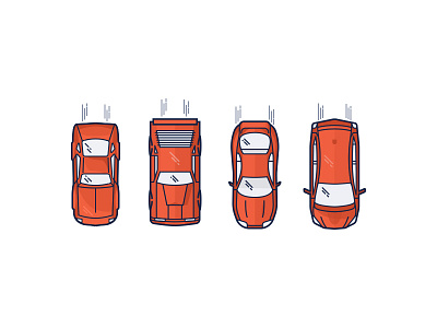 Micro Machines auto automobile cars icons illustration nji media racing ride speed