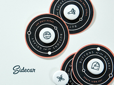 Sidecar Space Icon Set