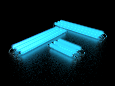 ¯\_(ツ)_/¯ 3d bulb c4d focus lab light model neon render rendering