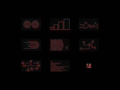 Dot Grid Icons developer dot focus lab grid iconography icons line
