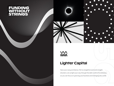 Light Exploration branding focus lab logo typography