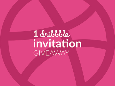 1 Dribbble Invite Giveaway