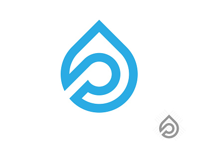 water logo design icon logo