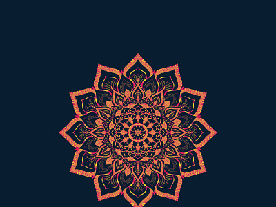 mandala design illustration