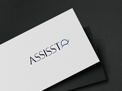 Assissto Logo 3d logo branding business logo combination logo creative logo creative logos gif corporate furniture logo kitchen logo logo minimal minimalist logo modern logo